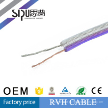 SIPUO alta calidad RVH fábrica precio RVH, cable de parlante de sonido cable 2,5 mm